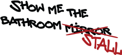 show me the bathroom stall